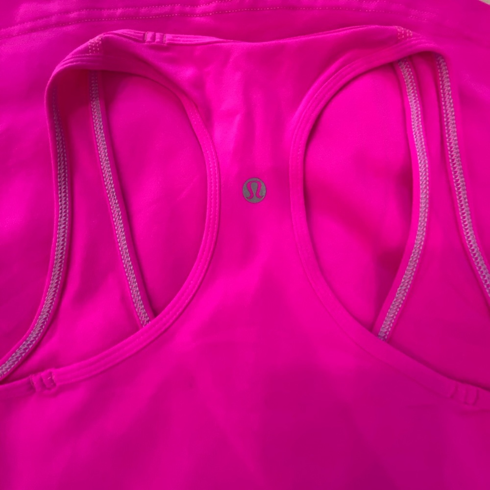 Lululemon Pink tank top